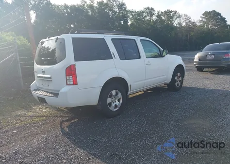 2008 Nissan Pathfinder S из США, поврежденный, VIN 5N1AR18U58C641531